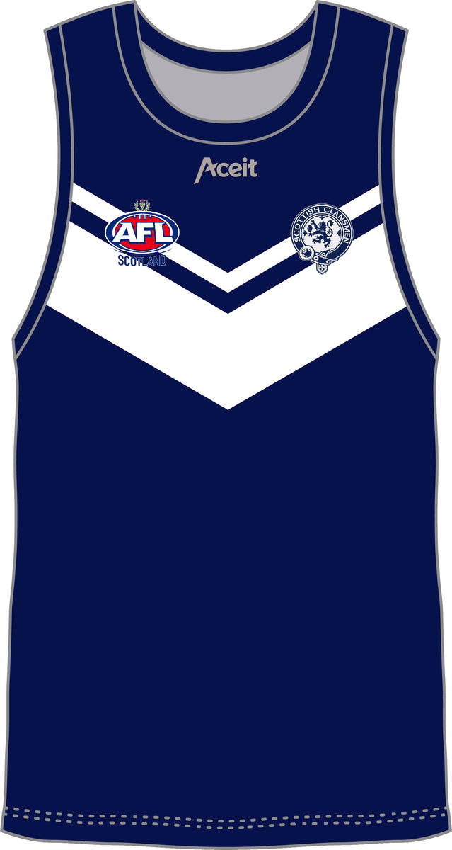 AFL Scotland Clansmen Training Singlet Aceit Sportswear Pty Ltd